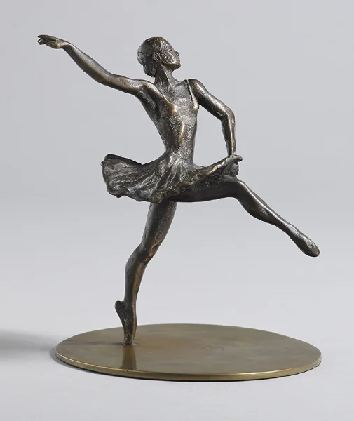 Ruth Romney, DIVERTISSEMENT, bronze; (no. 1 from an edition of 10)