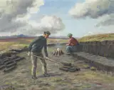 Charles McAuley, NEAR TEATIME - THE TURF