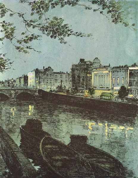 VANISHING DUBLIN by Flora Mitchell, limited edition book; (from an edition of 600), sold May 2013