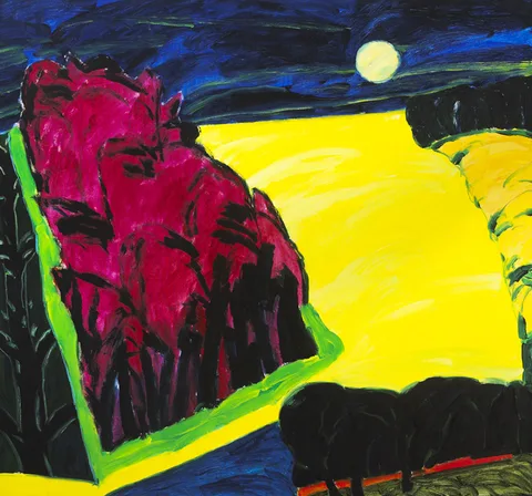 William Crozier, MIDNIGHT IN SUMMER, 1989, oil on canvas