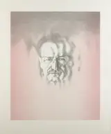 Louis le Brocquy, IMAGE OF BONO (PINK)