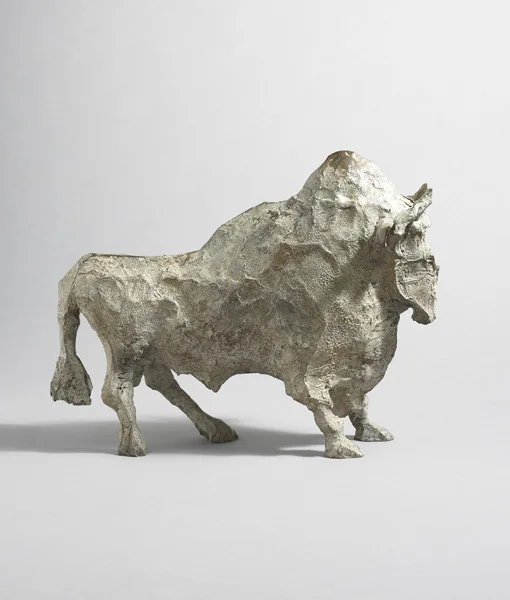 BISON by John Behan, 1998, bronze; (unique), sold May 2013