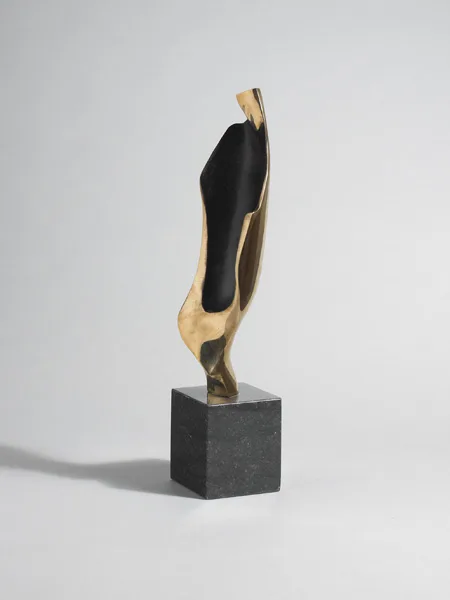 CONDUCTOR STUDY I by Joseph Sloan, 2007, bronze on black marble base; (no. 5 from an edition of 5), offered May 2013