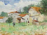 Brett McEntagart, FARM BUILDINGS, SOUTH OF FRANCE