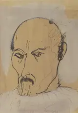 Tony O'Malley, SELF PORTRAIT, c.1970s