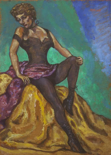INTERVAL by Harry Kernoff, oil on board, sold Oct 2012