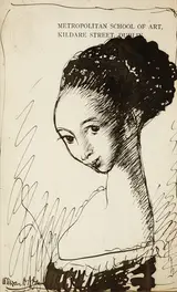 William Orpen, PORTRAIT OF A LADY
