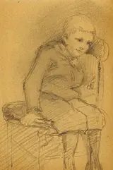 Sarah Purser, BOY ON A CHAIR