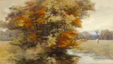 Mary Georgina Barton, AUTUMN IN AN IRISH PARK