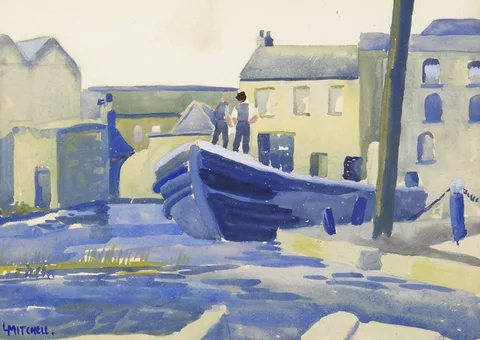 Lillias Mitchell, OLD PORTOBELLO, RATHMINES, 1940, gouache