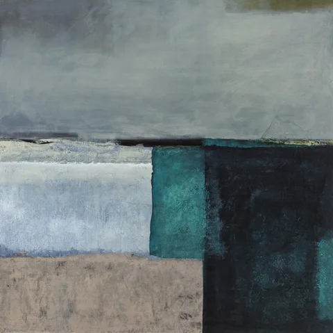 Bridget Flannery, A SILENT SWEEP OF RAINFALL, 2000, oil on board