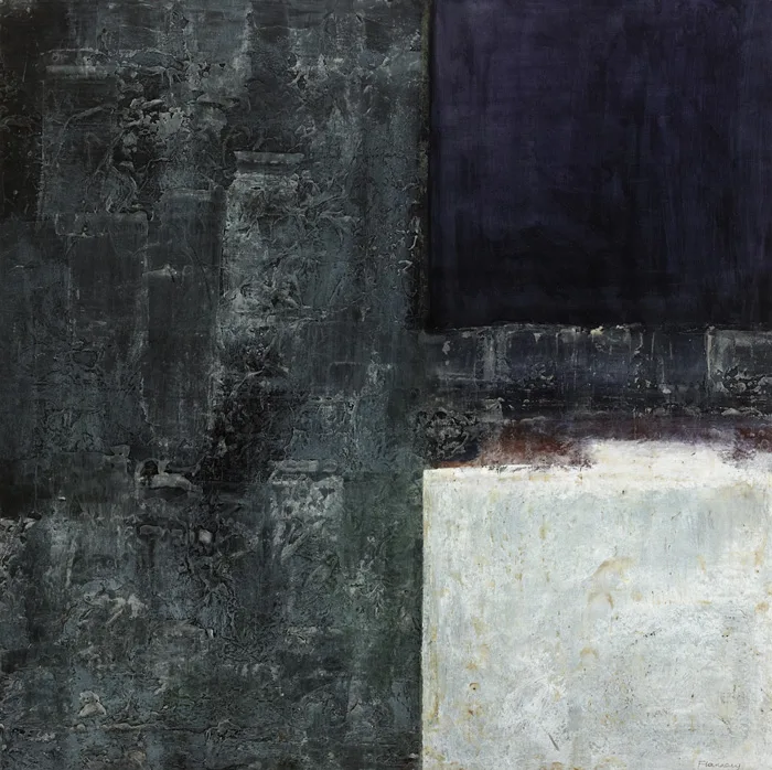 Bridget Flannery, THAW IV, 1999-2000, oil on board