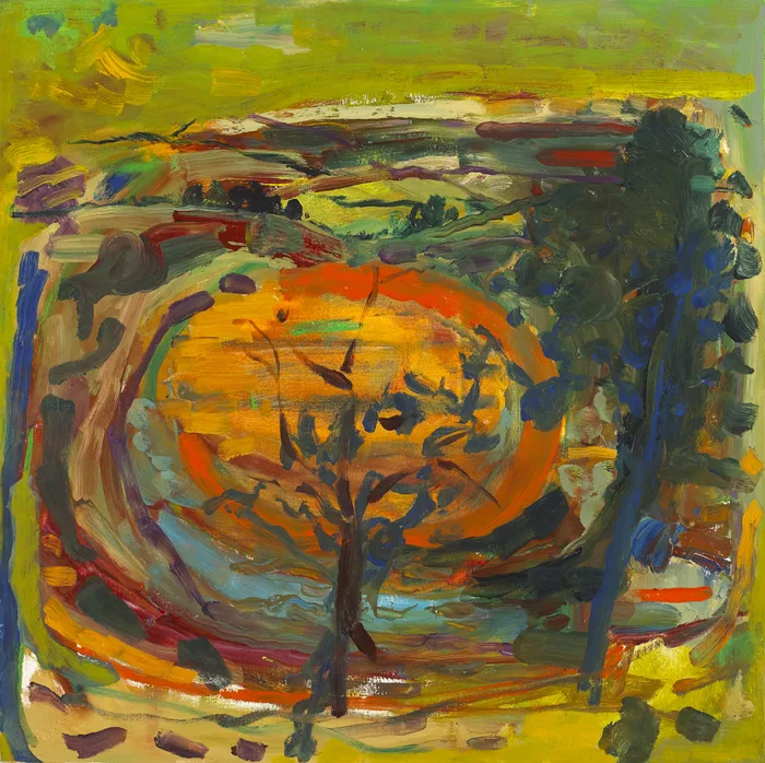 Jeremy Henderson, THE BURNING BUSH, ALL I COULD SEE, 2000, oil on canvas
