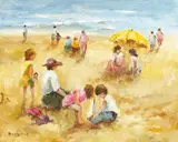 Elizabeth Brophy, BEACH PICNIC