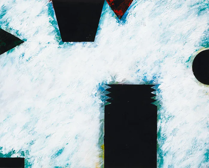 STUDY 90 by Samuel Walsh, 1990, oil on paper, offered May 2012