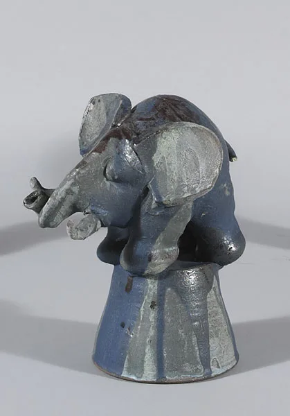 Pat Connor, ELEPHANT, 1995, ceramic