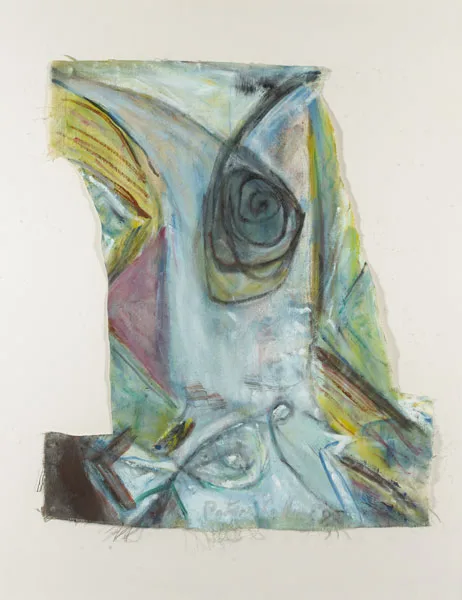 THE PENITENT THIEF by Patrick Collins, 1988, oil on canvas, offered May 2012