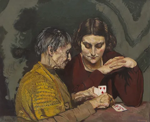 Seán Keating, PAST DEFINITE, FUTURE PERFECT, 1928, oil on canvas