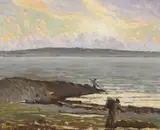 Charles Vincent Lamb, FIGURES ON THE SHORE GATHERING KELP