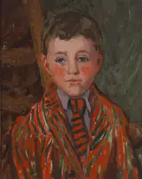 Grace Henry, SCHOOL BOY IN STRIPED BLAZER
