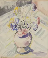 Father Jack P. Hanlon, STILL LIFE WITH VASE OF FLOWERS