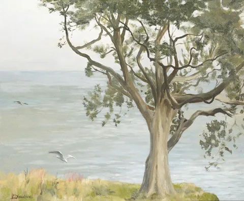 Phoebe Donovan, DALKEY COAST, COUNTY DUBLIN, oil on canvas