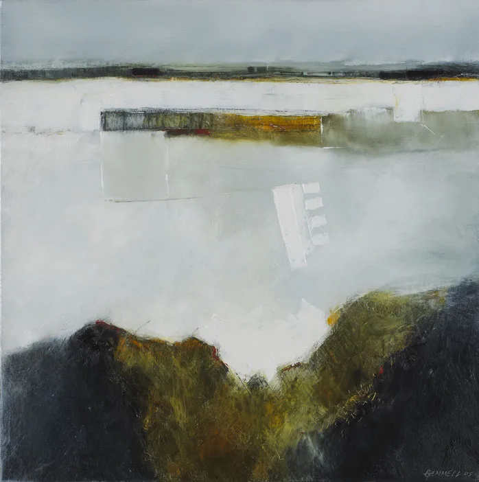 STRAW ISLAND, GALWAY by Michael Gemmell, 2005, oil on linen, sold May 2012