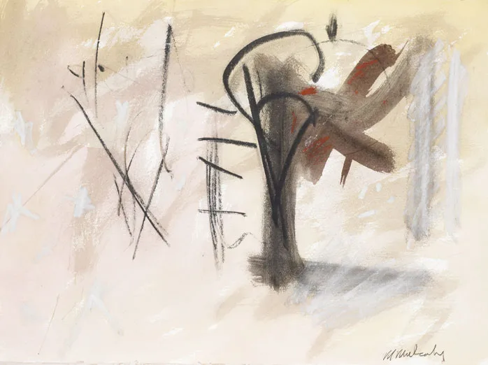 Michael Mulcahy, 1+2=0 (SERIES), gouache, watercolour and charcoal on paper