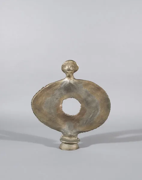 Stephen Pearce, UNTITLED, bronze with gold patina; (no. 5 from an edition of 20)