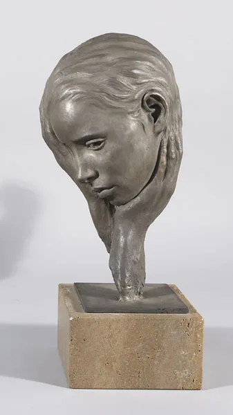 ALINA by Cody Swanson, 2005, bronze on stone plinth; (no. 1 from an edition of 8), sold May 2012