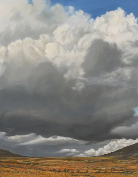 DOOEGA, COUNTY MAYO by John Kirwan, 2005, oil on canvas, sold May 2012
