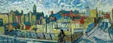 Kitty Wilmer O'Brien, WINETAVERN STREET AND WOOD QUAY FROM CHRISTCHURCH PLACE, DUBLIN