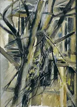 Patrick Swift, LONDON PLANE TREE WITH BUILDINGS BEYOND