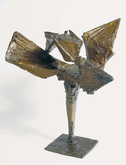 WINGED FIGURE by Frederick Edward McWilliam, cast bronze, sold Feb 2004