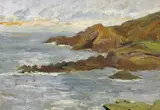 Estella Solomons, SUNSET, BREAGHY, COUNTY DONEGAL
