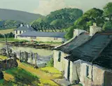 Cecil Maguire, JOHN-O-THE ROCKS COTTAGE, CUSHENDUN, COUNTY ANTRIM