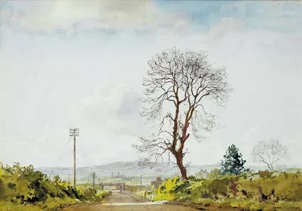 DUNDONALD, COUNTY DOWN by Frank Egginton, watercolour, sold Feb 2004
