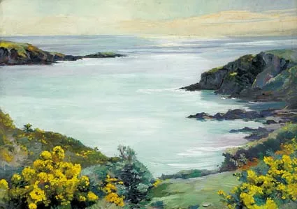 Edith Anna Somerville, TORRY BAY, COUNTY DONEGAL, oil on canvas