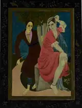 Cecil Ffrench Salkeld, FIGURE COMPOSITION - AN ALLEGORY OF TEMPTATION
