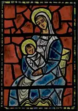 Daniel O'Neill, MADONNA WINDOW - CHRISTMAS CARD