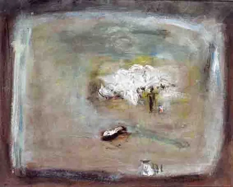 Patrick Collins, SHEPHERD, oil on board