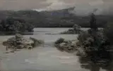 Mary Georgina Barton, A WET DAY ON LOUGH ESKE, COUNTY DONEGAL