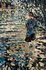 Arthur K. Maderson, FISHING FROM THE SHADOWS (RIVER VIS, MIDI FRANCE)