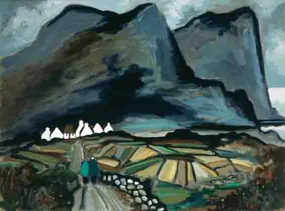 Markey Robinson, ACHILL, oil on canvas board