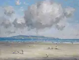 David Hone, SANDYMOUNT STRAND, LOOKING TOWARDS HOWTH