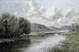 Rowland Hill, LANDSCAPE WITH FISHERMEN