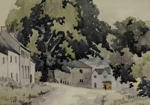 Paul Egestorff, KINNITY, watercolour