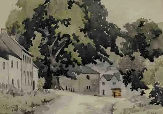 Paul Egestorff, KINNITY, watercolour