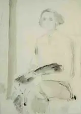 Norah McGuinness, MOILA POWELL WITH DOG
