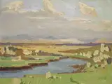 Charles Vincent Lamb, A SUMMER DAY ON ROAD TO MAAM CROSS